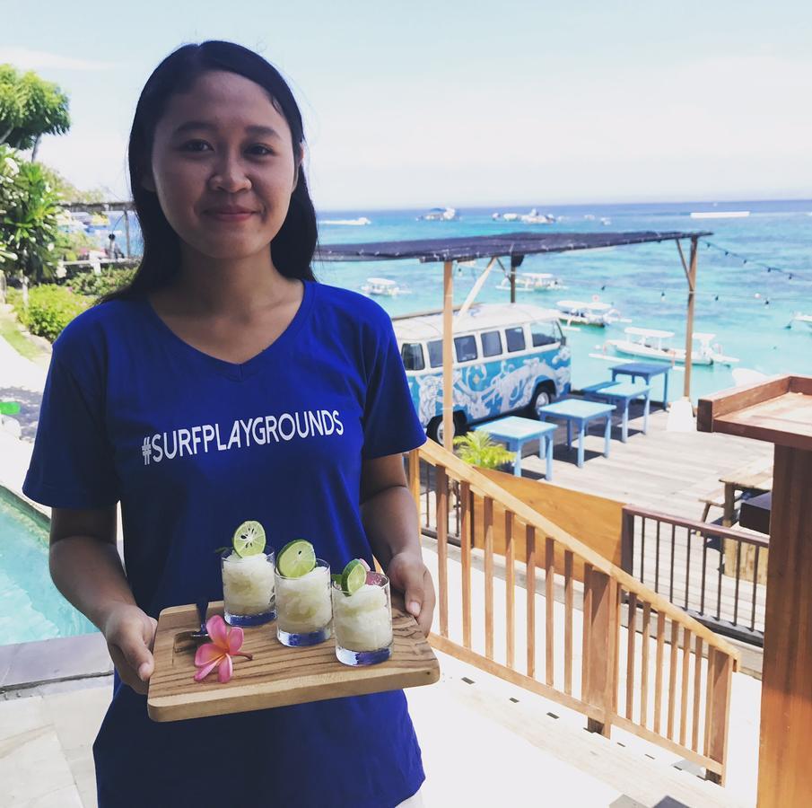 Playgrounds Wave Lodge Lembongan Luaran gambar
